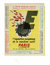 1st european exhibition d'occasion  Expédié en Belgium