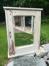 Antique hardwood mirror for sale  Hallowell