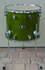 PDP by DW 16" X7 SERIES FLOOR TOM em BRILHO VERDE LIMÃO para SEU CONJUNTO DE BATERIA! K800 comprar usado  Enviando para Brazil