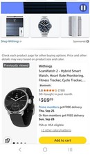 Withings scanwatch for sale  Metropolis