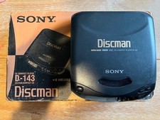 Sony discman player for sale  WELLINGBOROUGH