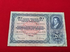 Billet francs 27.8.1937 d'occasion  Bourgoin-Jallieu