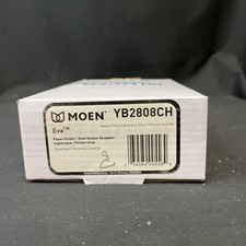 Usado, Suporte de papel higiênico MOEN Eva europeu poste único cromado YB2808CH comprar usado  Enviando para Brazil