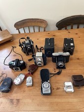 Collection vintage cameras for sale  COLCHESTER