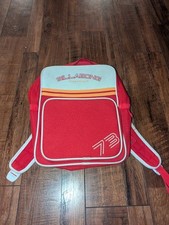 RARO 1990s Y2K Vintage Billabong Austrália Mochila Vermelha Bolsa com Zíper Retrô comprar usado  Enviando para Brazil