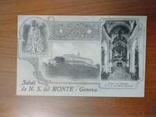 GENOVA,N.S. DEL MONTE,SALUTI DA,FORMATO PICCOLO, usado comprar usado  Enviando para Brazil