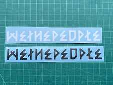 Wethepeople stickers decals for sale  BURY