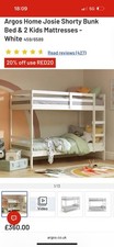 Argos josie shorty for sale  LONDON