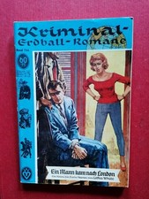 Romanhefte erdball kriminal gebraucht kaufen  Marktoberdorf