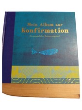 Fotoalbum konfirmation blau gebraucht kaufen  Deutschland