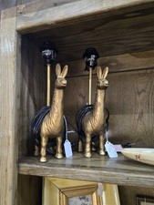 Two llama lamps for sale  Keller