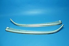 MERCEDES W116 Moldura De Cromo Trasera Derecha + Izquierda Exterior C-Pilar #17, usado comprar usado  Enviando para Brazil