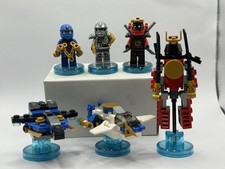 Conjuntos e folhetos Lego Dimensions NINJAGO - 71215 Jay 71216 Niya 71217 Zane, usado comprar usado  Enviando para Brazil