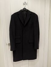 Men navy overcoat for sale  WOKINGHAM