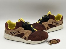 Usado, Gaiola de couro Puma Disc Blaze Lux Opt. Treinador baixo autêntico usado tamanho 2 11,5  comprar usado  Enviando para Brazil