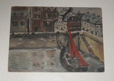 Tableau signé bateau d'occasion  Bénodet