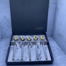 Lanvin paris gold for sale  DARWEN