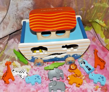 Noahs ark wooden for sale  TREDEGAR