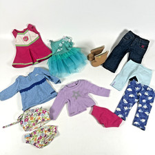 Lote de 10 artículos de ropa y accesorios American Girl pantalones, camisas, zapatos, etc. segunda mano  Embacar hacia Mexico