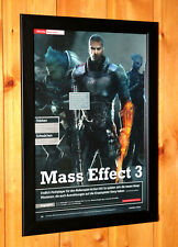 Mass Effect 3 raro pequeno pôster/página de anúncio emoldurada PlayStation 3 Xbox 360 PS3 comprar usado  Enviando para Brazil