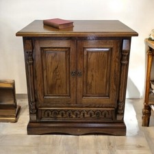 Vintage oak hifi for sale  MANSFIELD