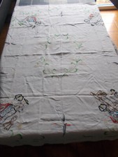 Ancien nappe lin d'occasion  Colmar