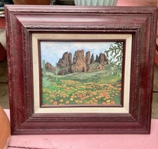 Oil painting desert for sale  Hermosa Beach