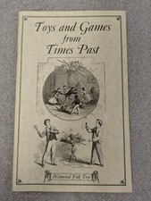 Toys And Games From Times Past - Historical Folk Toys 2004 - Vintage Booklet segunda mano  Embacar hacia Mexico