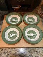  Conjunto de 4 pratos coloniais dos EUA Royal China frutas verdes ou tigelas de sobremesa comprar usado  Enviando para Brazil
