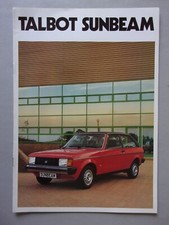 Talbot sunbeam orig for sale  BENFLEET