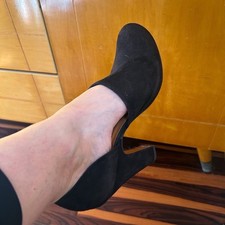Retro heels black for sale  Racine