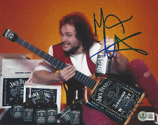 FOTO DE BAIXO ASSINADO PELO BAIXISTA MICHAEL ANTHONY VAN HALEN 8x10 BECKETT BAS CERTIFICADO DE AUTENTICIDADE, usado comprar usado  Enviando para Brazil