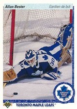 1990-91 Górny pokład francuski #241 ALLAN BESTER - Toronto Maple Leafs na sprzedaż  Wysyłka do Poland