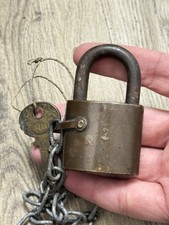 Cadeado vintage Wilson Bohannan com chave comprar usado Cadeado vintage Wilson Bohannan com chave comprar usado  Enviando para Brazil