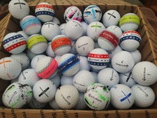 100 pelotas de golf TaylorMade Distance, Tour Response, Speedsoft Mix usadas 5A/4A segunda mano  Embacar hacia Mexico