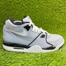 Usado, Tênis de basquete esportivo Nike Air Flight 89 masculino tamanho 9.5 cinza preto comprar usado  Enviando para Brazil
