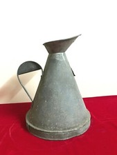 Vintage Antigo Raro Feito à Mão 13,5" Grande Lata de Óleo de Medição Usada em Posto de Gasolina comprar usado  Enviando para Brazil
