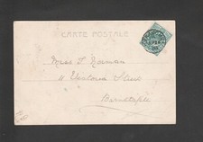 Thimble postmark ilfracombe for sale  PETWORTH