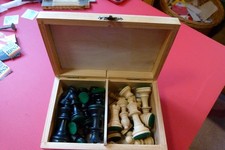 Schachfiguren holz filzgleiter gebraucht kaufen  Engstingen