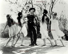 Foto negativa do filme 1919 ator Charlie Chaplin & Nymphs "Sunnyside" #5 comprar usado  Enviando para Brazil
