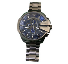 Relógio masculino Diesel DZ-4329 cronógrafo mostrador azul quartzo estado de funcionamento comprar usado  Enviando para Brazil