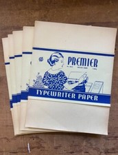5 pacotes de papel para máquina de escrever NOS Deadstock vintage anos 40, 500 folhas, gráfico de mulher comprar usado  Enviando para Brazil