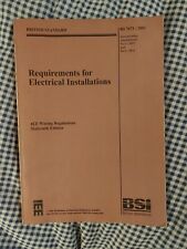 Iee wiring regulations for sale  STIRLING