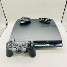 CONSOLE SONY PS3 SLIM 120 GB CECH-2104A 💎+ CONTROLLER WIRELESS CAVI OTTIMA 🎁 comprar usado  Enviando para Brazil
