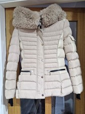 Womens cream puffer for sale  DONCASTER