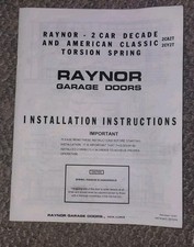 Vintage raynor garage for sale  Hinton