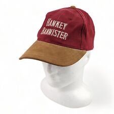 Boné vintage Hankey Bannister uísque escocês vermelho ajustável RARO comprar usado  Enviando para Brazil