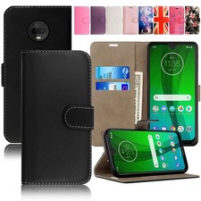 Capa telefone flip para Motorola Moto G3 G4 G6 G7 G8 Plus Power Play capa de couro comprar usado  Enviando para Brazil