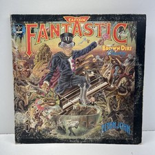 1F.   Elton John ~ CAPTAIN FANTASTIC ~ 1975 MCA 2142 LP NM/NM Booklet & Poster comprar usado  Enviando para Brazil
