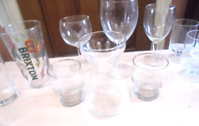 Assortment drinking glasses for sale  BEXLEYHEATH